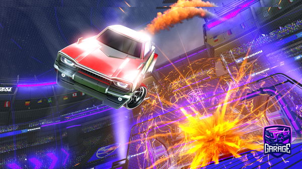 A Rocket League car design from Yashiro-emiya