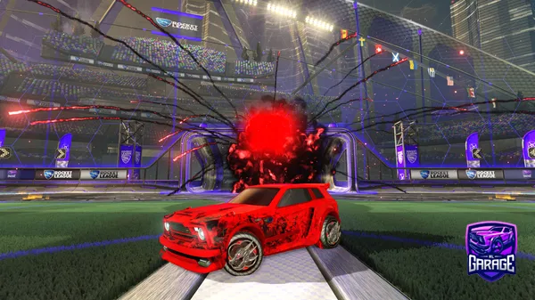 A Rocket League car design from DRxGoLeMx2
