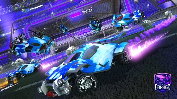 A Rocket League car design from FmxSlider360