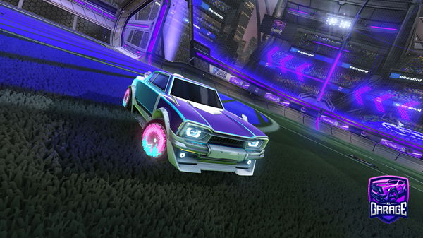 A Rocket League car design from Kemm7