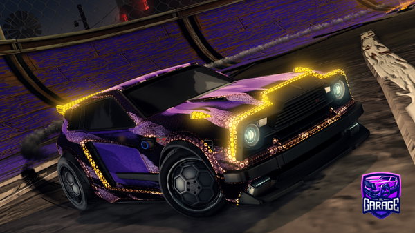 A Rocket League car design from H0TP0T