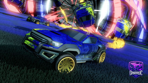 A Rocket League car design from CTR_Pit09