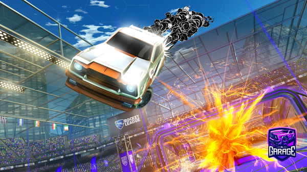 A Rocket League car design from NTHEF