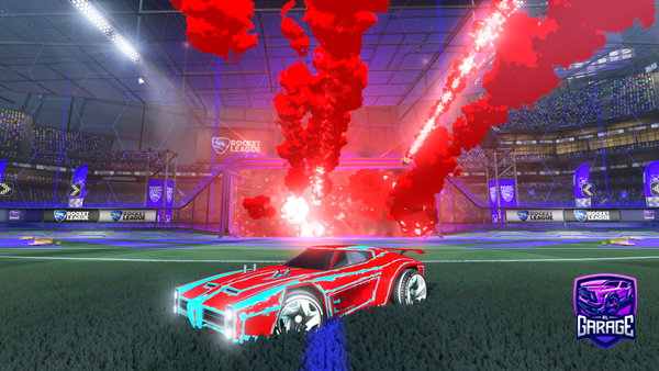 A Rocket League car design from FelT54