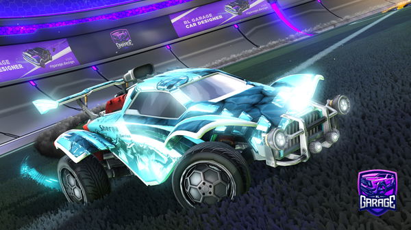 A Rocket League car design from Ultime08