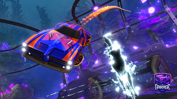 A Rocket League car design from BISONTEARMATO94