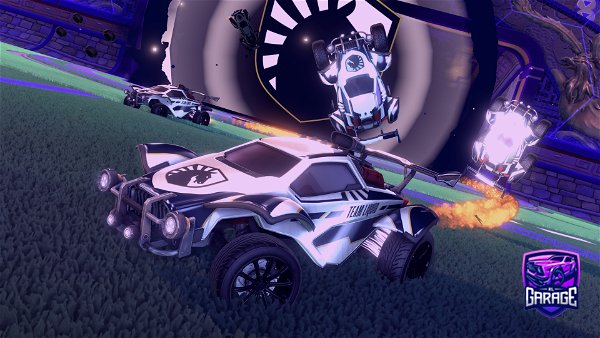 A Rocket League car design from ojuicy