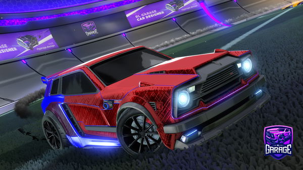 A Rocket League car design from OCE_jacky