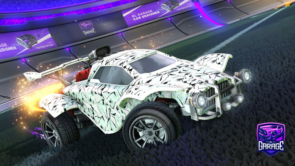 A Rocket League car design from Barrylird5700