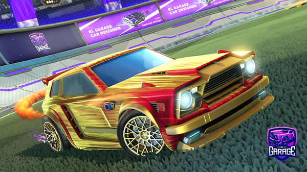 A Rocket League car design from MykeFr