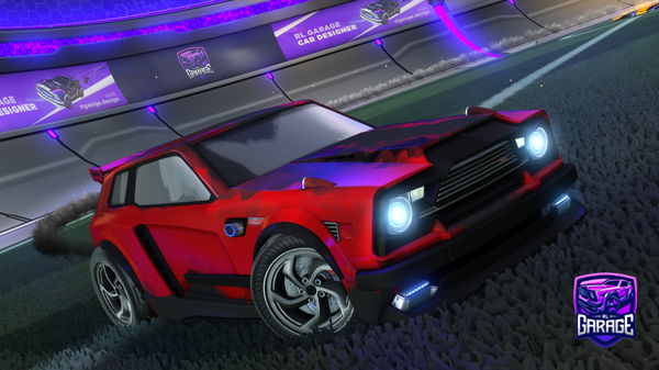 A Rocket League car design from GBTzombie