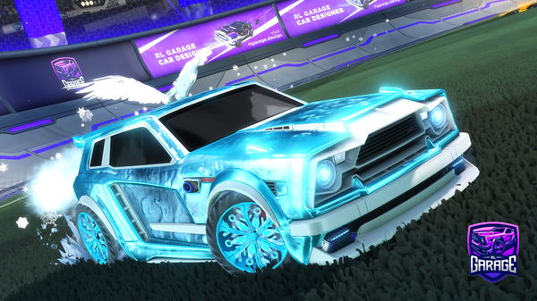 A Rocket League car design from Soulxiez