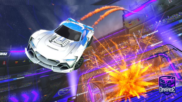 A Rocket League car design from Synthic-HH