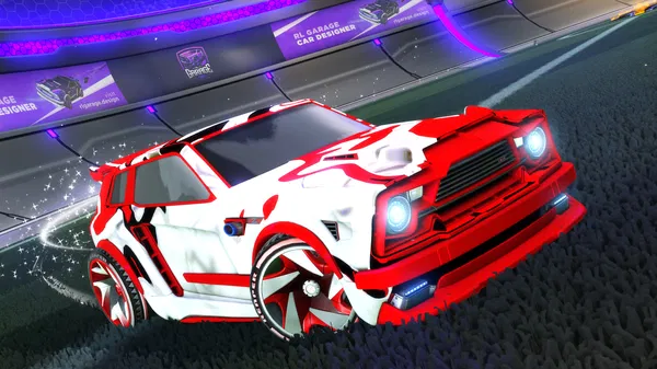 A Rocket League car design from Cat_232477