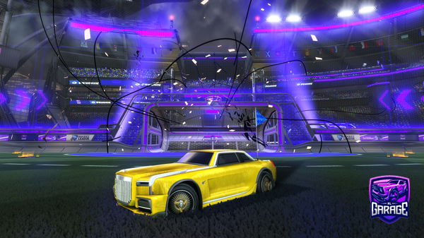 A Rocket League car design from Hypersonic_