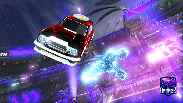 A Rocket League car design from mrTREAD