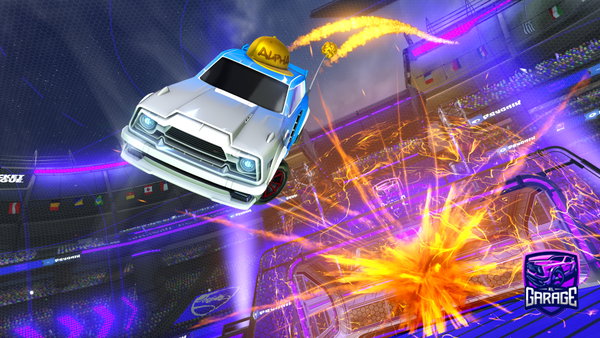 A Rocket League car design from Flosse7077
