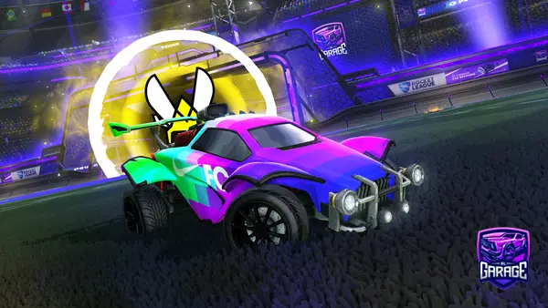 A Rocket League car design from TIG_Bako