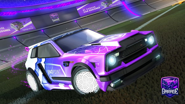 A Rocket League car design from NetfishHun