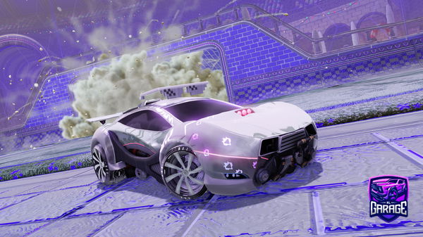 A Rocket League car design from evaniki