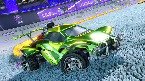 A Rocket League car design from Splashyyy
