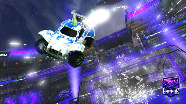 A Rocket League car design from Metz6990