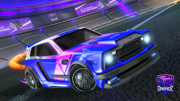 A Rocket League car design from DevotedFourag