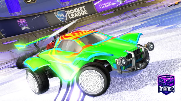 A Rocket League car design from Simplynull