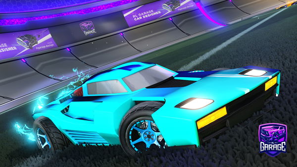 A Rocket League car design from Wolf_07