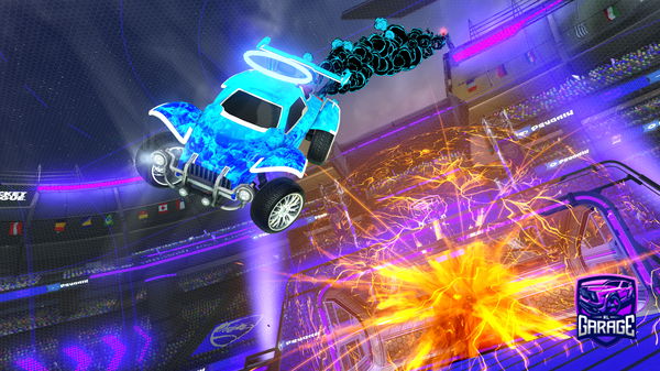 A Rocket League car design from DSS_Discobrains