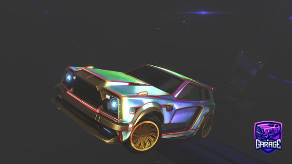 A Rocket League car design from Erroron7372