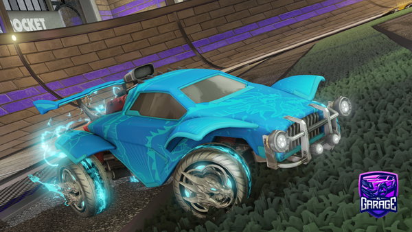 A Rocket League car design from Nykkur