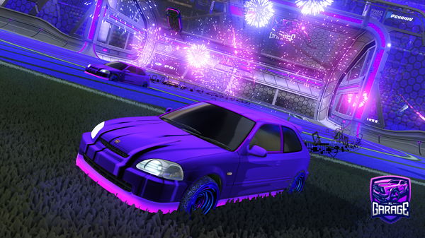 A Rocket League car design from TheHawkDiaz