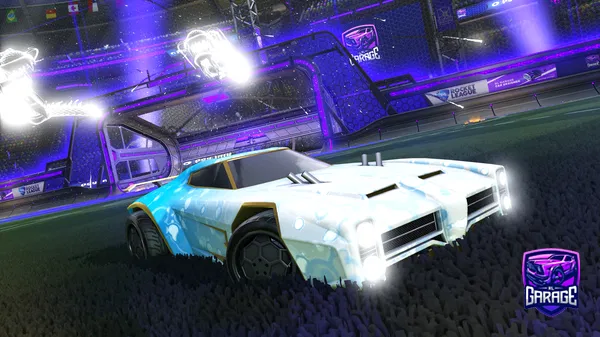 A Rocket League car design from Sofiofski13