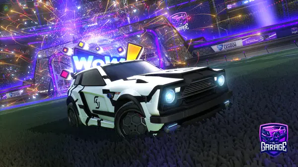 A Rocket League car design from Geckoing