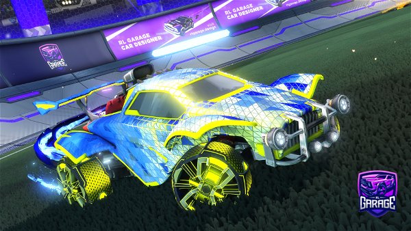A Rocket League car design from DOnutKing101