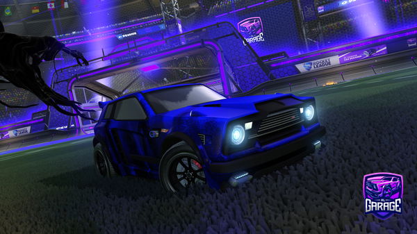 A Rocket League car design from Bmx9