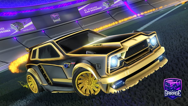 A Rocket League car design from namesane1