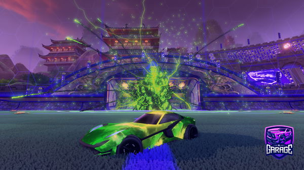 A Rocket League car design from CapyYt