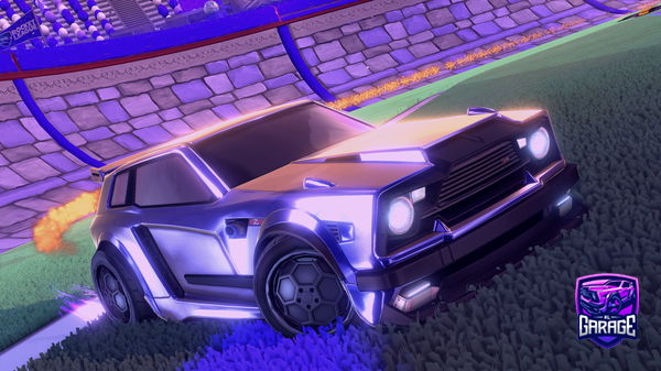 A Rocket League car design from babage21