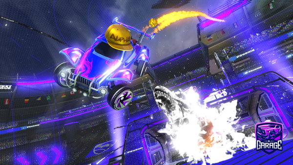 A Rocket League car design from bennyboyaggie