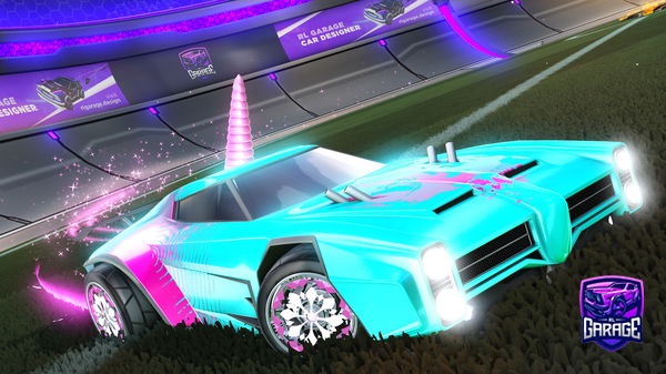 A Rocket League car design from mhmitsjoseph