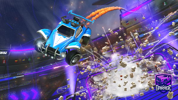 A Rocket League car design from Fotballrev