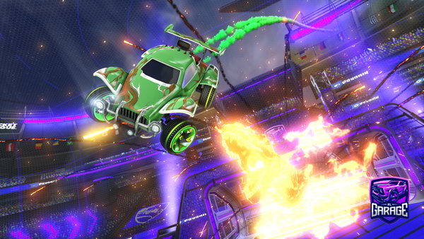 A Rocket League car design from Mxv