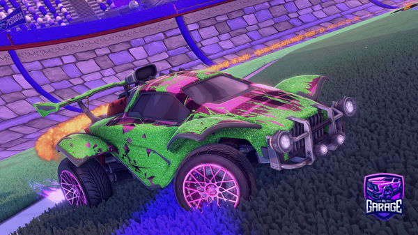 A Rocket League car design from CapyYt