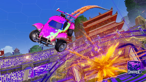 A Rocket League car design from hiimjak