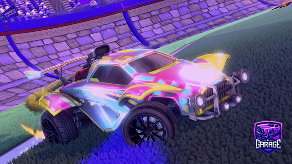A Rocket League car design from HydraTheMonster