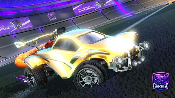 A Rocket League car design from Chickenboi77