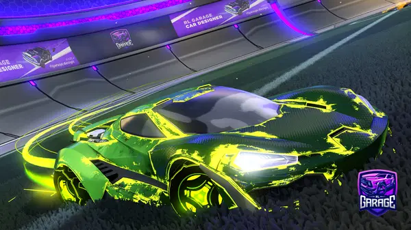 A Rocket League car design from Cashmoney121712