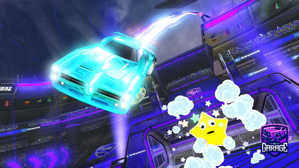 A Rocket League car design from roberbogames